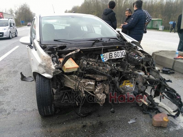 Kızılcıkormanköy’de Trafik Kazası