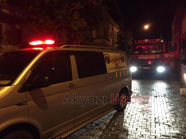 Kontağı açık bırakılan traktörde yangın çıktı