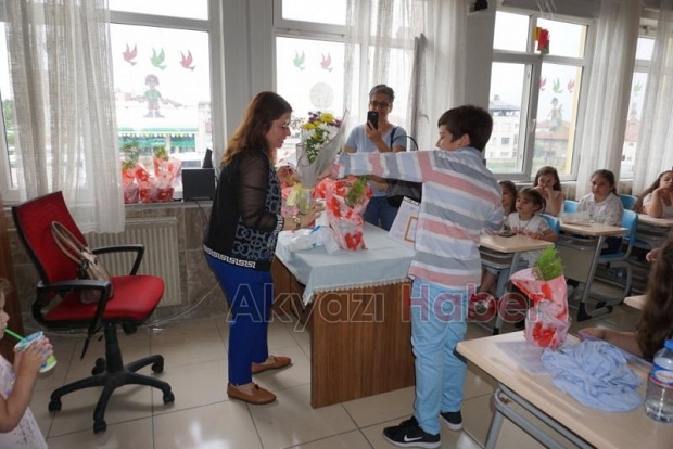 Konuralp İlkokulunda Karne Heyecanı