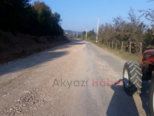 Küçücek Ahmediye Yolunda Çalışmalar Tamamlandı