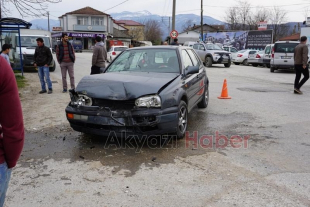 Küçücek Caddesi’nde Kaza