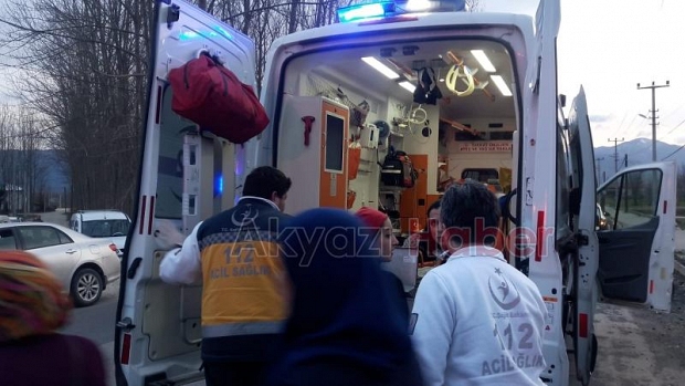 Küçücek Caddesinde Trafik Kazası 