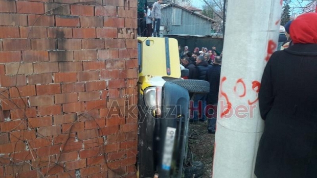Küçücek Caddesinde Trafik Kazası 