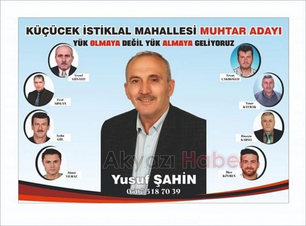 Küçücek İstiklal Mahallesinin Yeni Muhtarı Belli Oldu