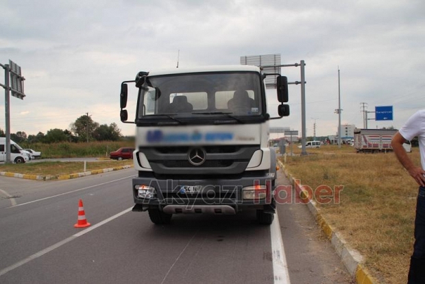 Küçücek Kavşağında Kaza