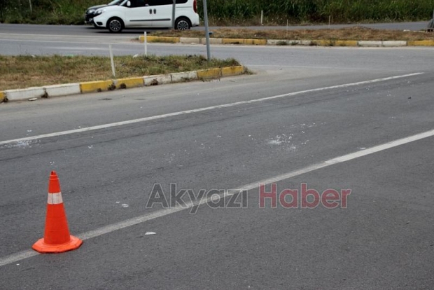 Küçücek Kavşağında Kaza