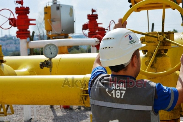 Küçücek Mahallesinde Doğalgaz Sevinci