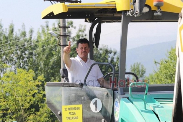Küçücek Mahallesinin asfalt hasreti son buldu