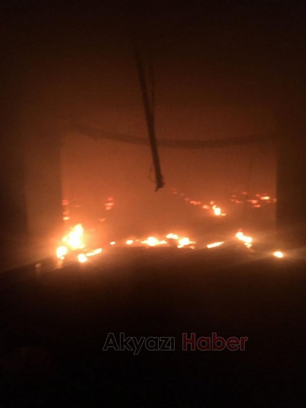 Kumköprü Mahallesi nde Yangın