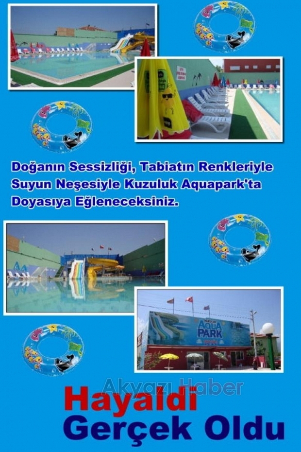Kuzuluk Aquapark Bayrama Hazır