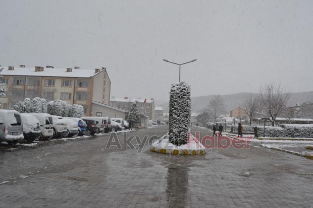 Kuzuluk İhlas Kaplıca Evlerinde kar keyfi