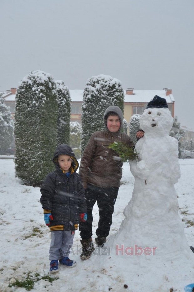 Kuzuluk İhlas Kaplıca Evlerinde kar keyfi
