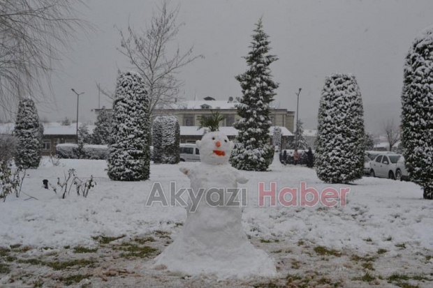Kuzuluk İhlas Kaplıca Evlerinde kar keyfi