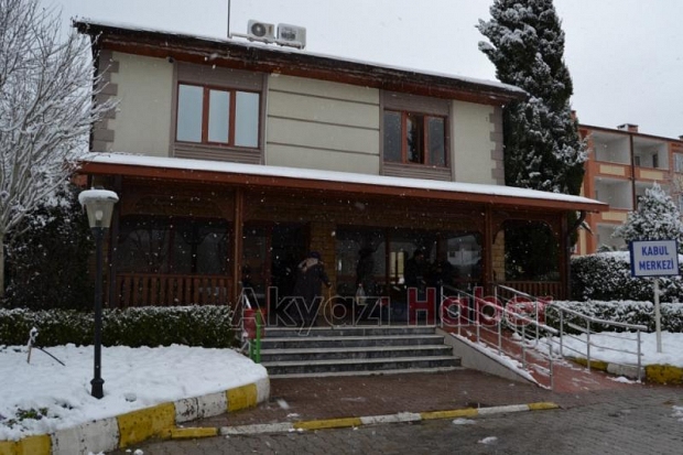 Kuzuluk İhlas Kaplıca Evlerinde kar keyfi