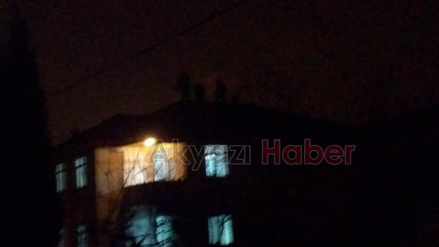 Kuzuluk Mahallesinde Korkutan Yangın