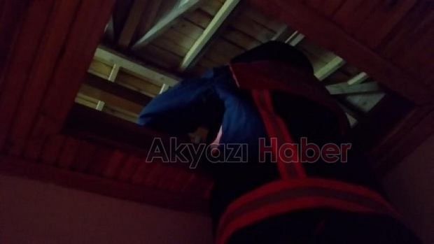 Kuzuluk Mahallesinde Korkutan Yangın