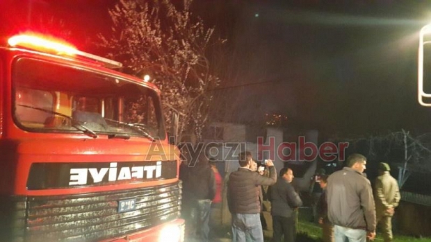 Kuzuluk ta Bina yangını Yaralılar var