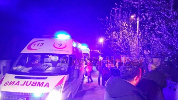 Kuzuluk ta Bina yangını Yaralılar var
