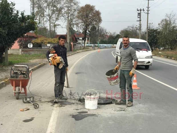 Kuzuluk ta Rögar Kapakları Yenileniyor