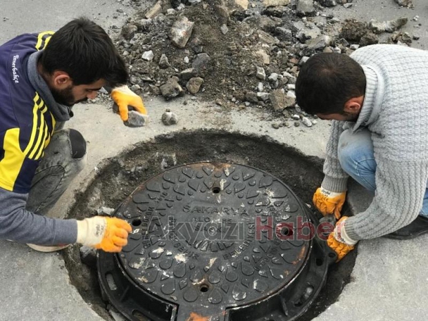 Kuzuluk ta Rögar Kapakları Yenileniyor