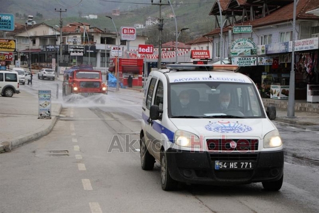 Kuzuluk ve Dokurcun Mahalleleri Dezenfekte Edildi