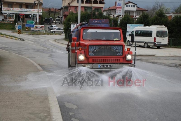 Kuzuluk ve Dokurcun Mahalleleri Dezenfekte Edildi