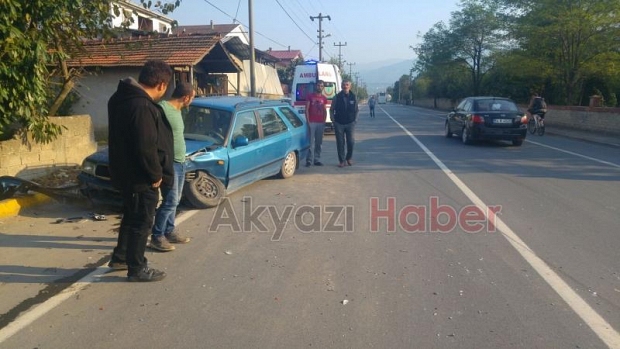 Kuzuluk Yolunda Kaza