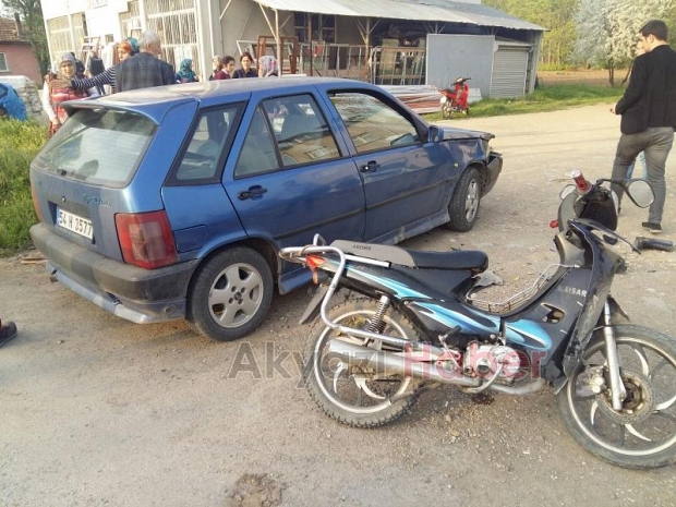 Kuzuluk Yolunda Kaza