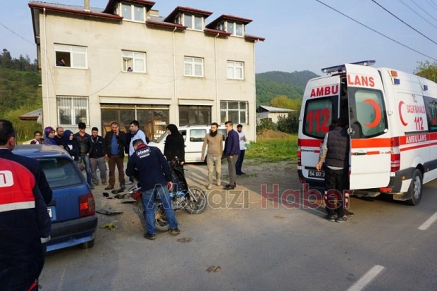Kuzuluk Yolunda Kaza