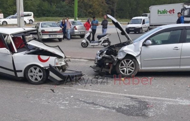 Kuzulukta kaza 2 yaralı
