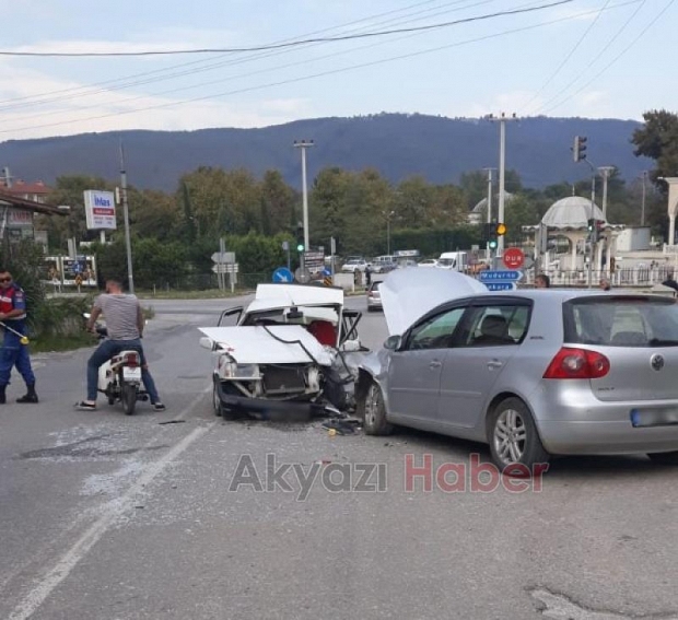 Kuzulukta kaza 2 yaralı
