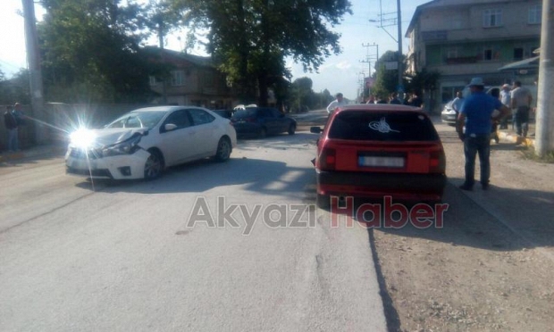 Kuzuluk'ta Trafik Kazası