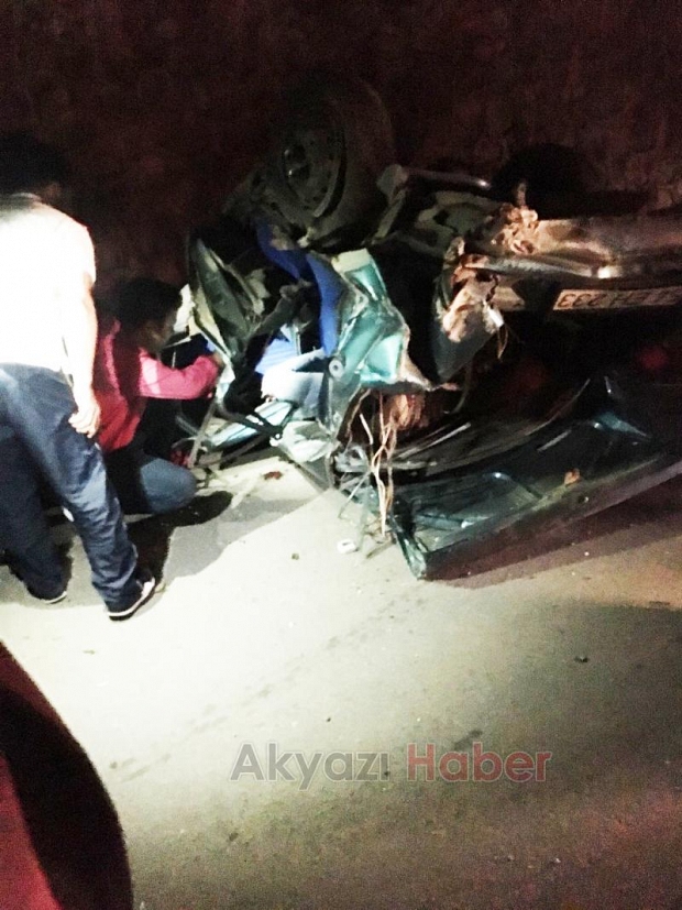 Kuzulukta Trafik Kazası 
