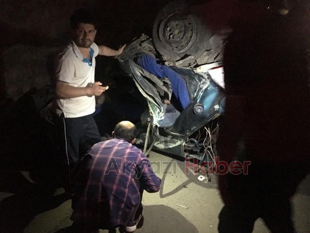 Kuzulukta Trafik Kazası 
