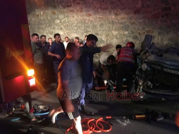 Kuzulukta Trafik Kazası 