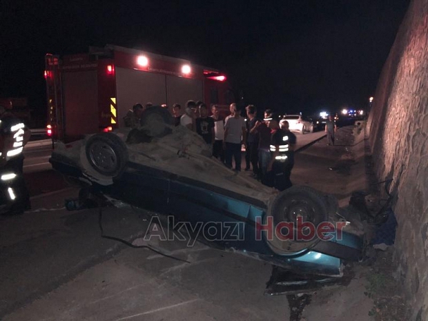 Kuzulukta Trafik Kazası 