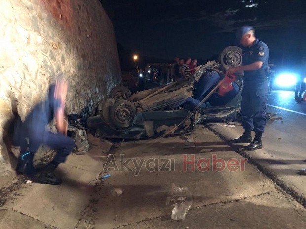 Kuzulukta Trafik Kazası 