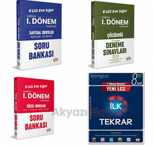 LGS Kitapları Furkan Kitap Evinde