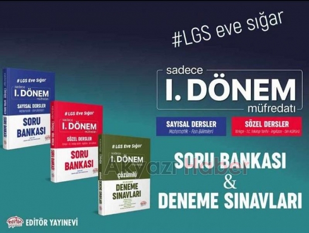 LGS Kitapları Furkan Kitap Evinde