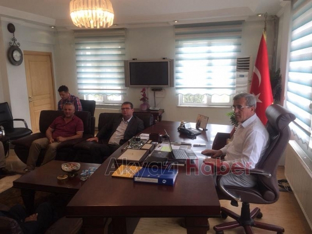 MADENİ SANATKÂRLAR ODASINDAN BAŞKAN AKCAN'A  ZiYARET