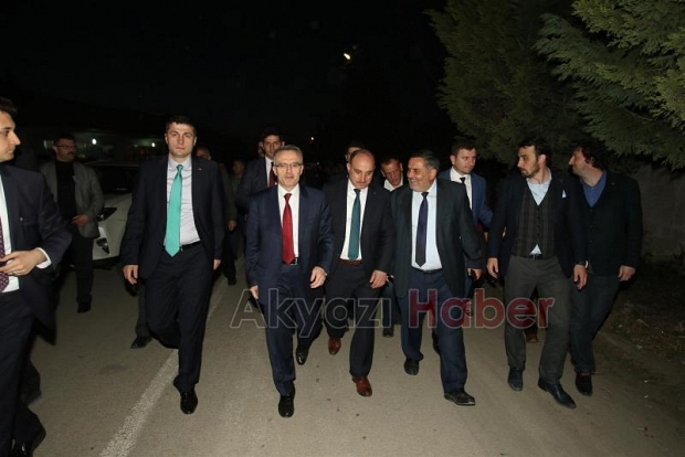Maliye Bakanı Naci Ağbal Akyazı da 