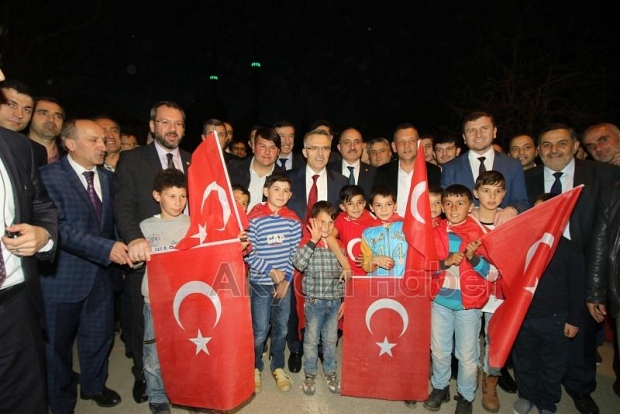 Maliye Bakanı Naci Ağbal Akyazı da 