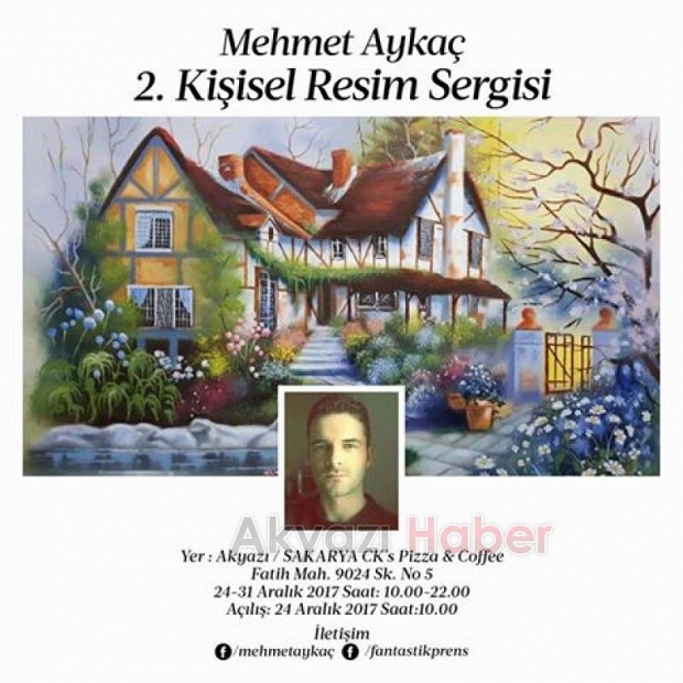 Mehmet Aykaç 2.Kişisel Resim Sergisi Açılışına Davet