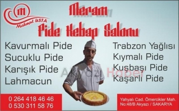 Meram Pide Trabzon Yağlısı ve Pide Çeşitleri