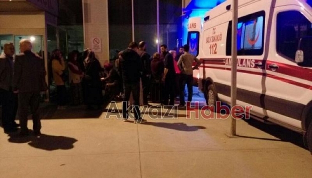 Merkez Yeniköy de Yangın