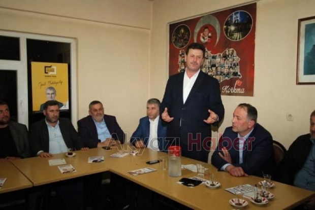 MHP AK PARTİ ÇALIŞMALARI SÜRDÜRÜYOR