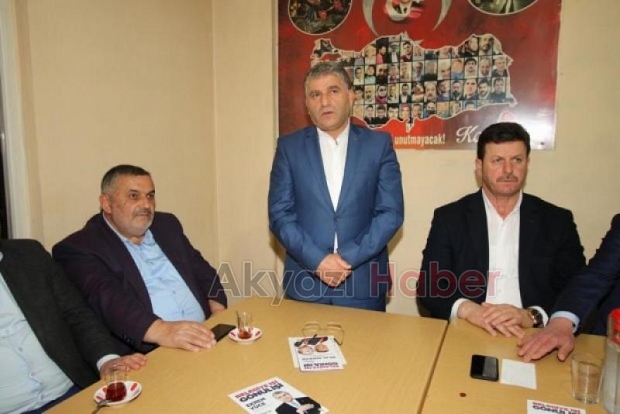 MHP AK PARTİ ÇALIŞMALARI SÜRDÜRÜYOR