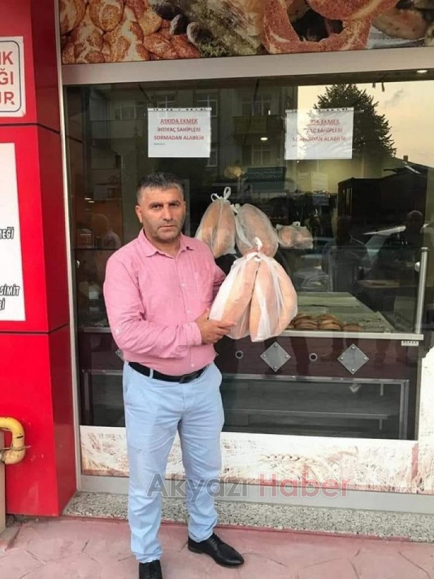 MHP Askıda Ekmek Projesine Akyazı Teşkilatından Destek
