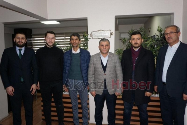 MHPden Akyazı Habere Çalışan Basın Günü Ziyareti