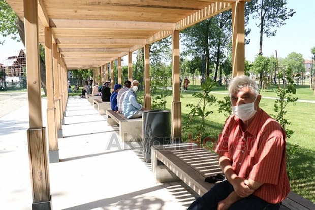 Millet Bahçesi'ne akın ettiler